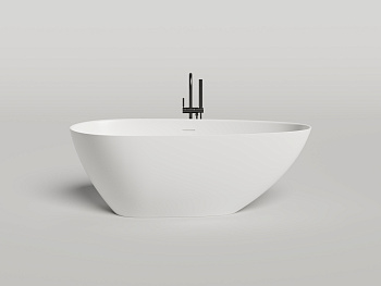 Ванна из искусственного камня Salini PAOLA 1015204MF 175х80 отдельностоящая асимметричная